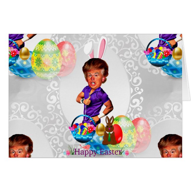 conejo de pascua donald trump (Anverso (Horizontal))