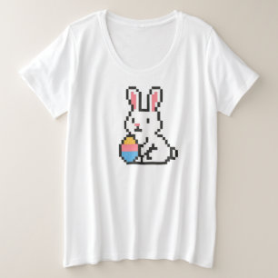 conejo de Pascua lindo de 8 bits