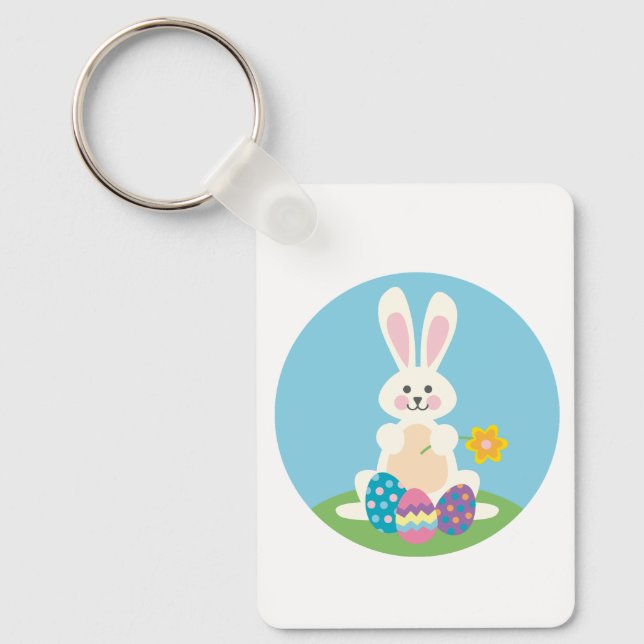 conejo de Pascua 🐰 llavero conejo 🐰 (Anverso)