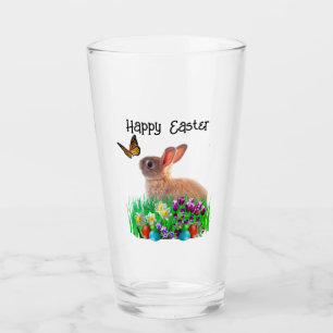 Conejo de Pascua Vaso de Vidrio