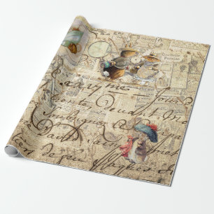 conejo de peter (colección2) Papel de tejido