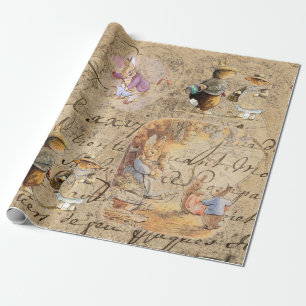 conejo de peter (colección4) Papel de tejido