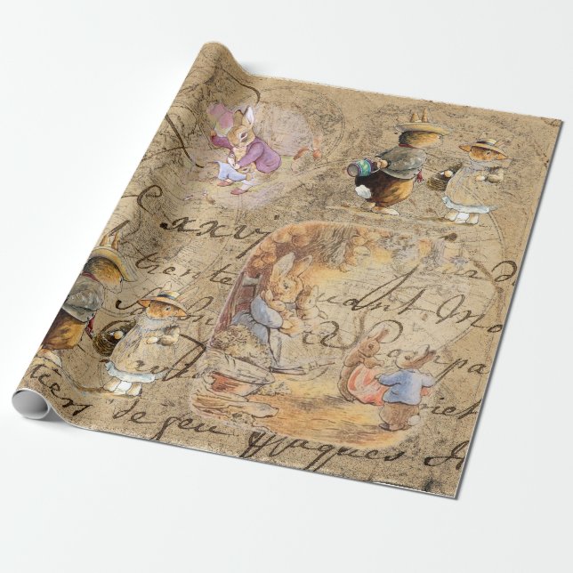 conejo de peter (colección4) Papel de tejido (Desenrollado)