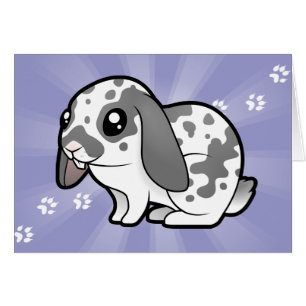 Conejo del dibujo animado (pelo liso del oído