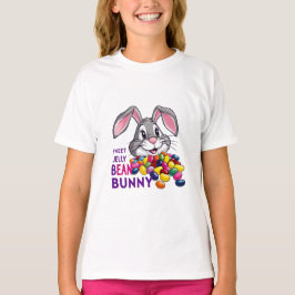 ¡Conejo Dulce Jelly Bean! Camiseta para niñas