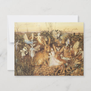 Conejo entre las hadas, cuentos de hadas veneciana