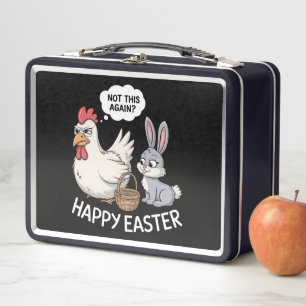 Conejo Feliz de Pascua Conejo Pollo No Esto Otra V
