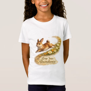Conejo Florido   Abundancia Camiseta de Arte