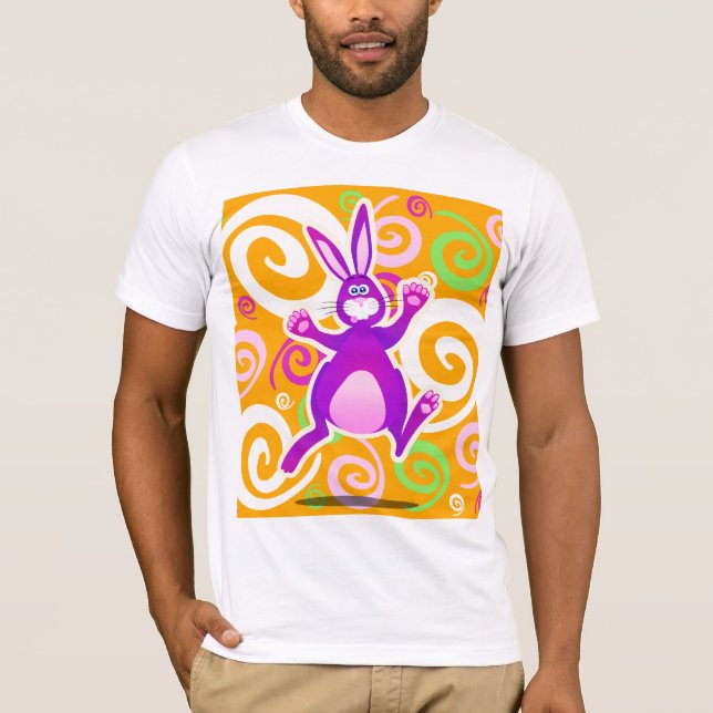 Conejo fúnebre, camiseta (Anverso)