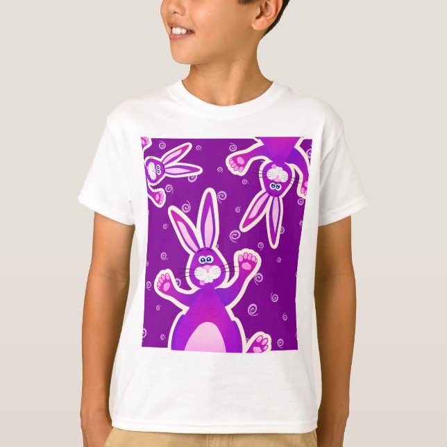 Conejo fúnebre, camiseta (Anverso)