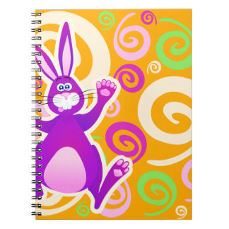 Conejo gracioso, cuaderno