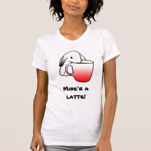 ¡Conejo Latte! Camiseta