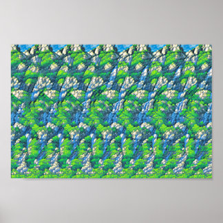 Conejo lindo con paraguas - Impresión 3D oculta