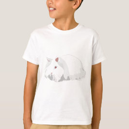 Conejo Lionhead - Camiseta Ruby Eyed White REW