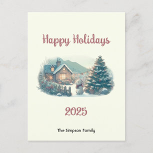 conejo navidad en el distrito del lago