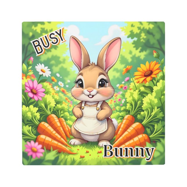 Conejo ocupado | El arte de la guardería de una Pe (Anverso)