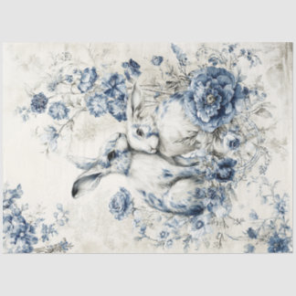 Conejo Par Tres Papel de Seda