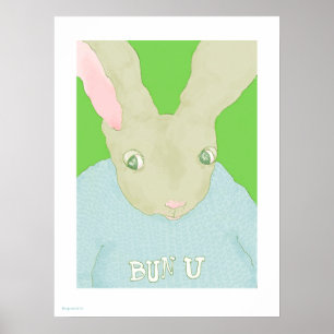 Conejo U Póster