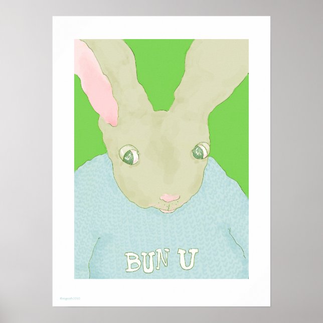 Conejo U Póster (Frente)