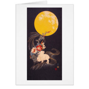 Conejos con la Luna Llena
