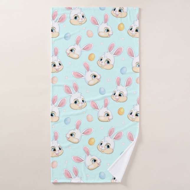 Conejos de Pascua  (Toalla de baño)