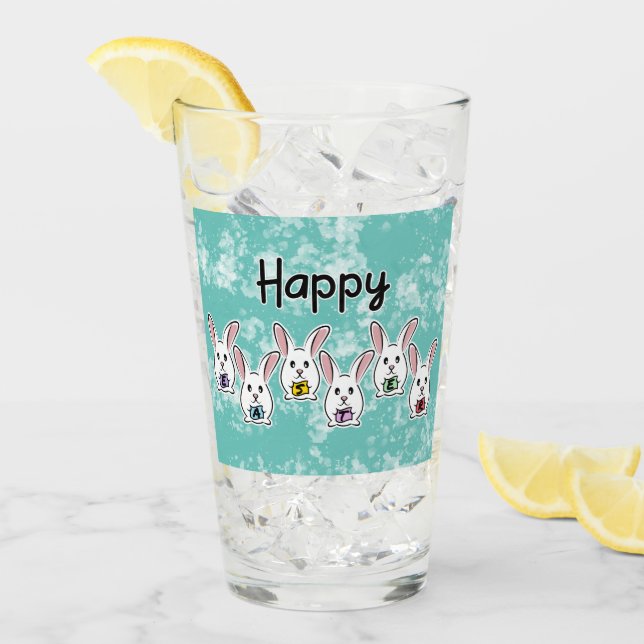 Conejos de Pascua con Forma de Huevo (Anverso (hielo))