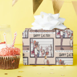 Conejos En Papel De Envoltura De Lineup