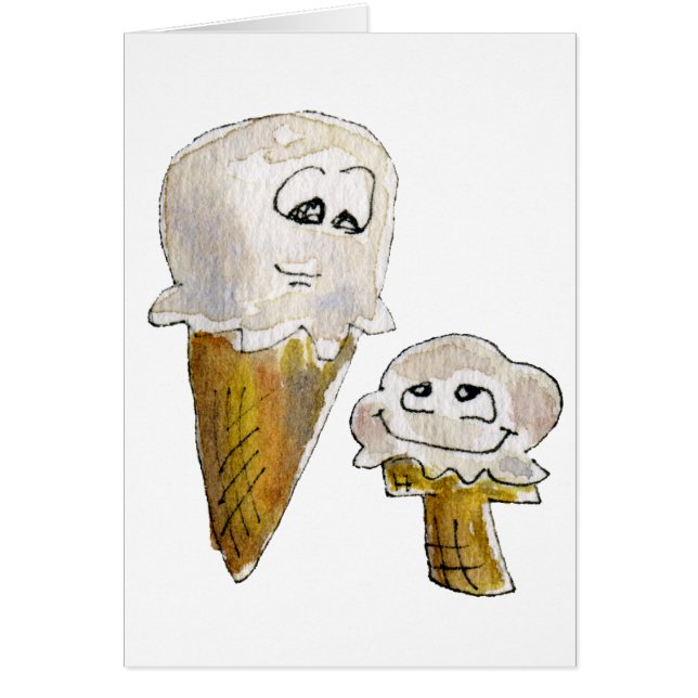 Cones de crema de hielo de Personalizado suave (Frente)