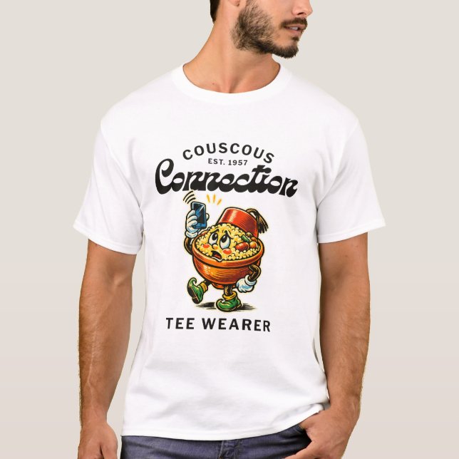 Conexión cuscús camiseta (Anverso)