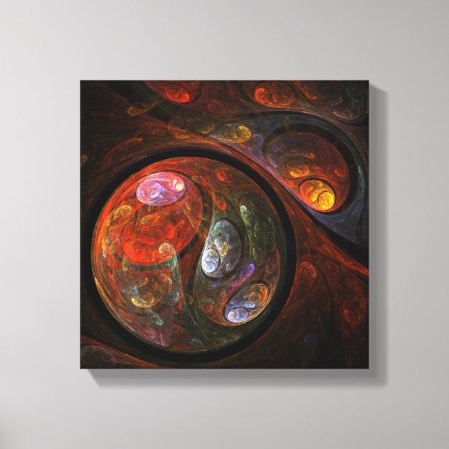 Conexión fluida Resumen de arte Negro y Blanco (Anverso)