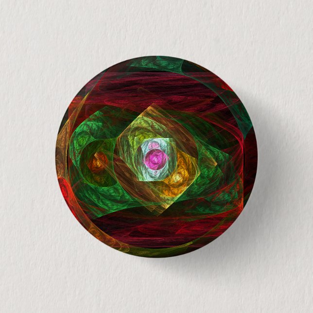 Conexiones dinámicas Botón de arte abstracto (redo (Anverso)