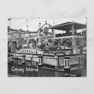 Coney Island Cake Walk Foto de postales de época