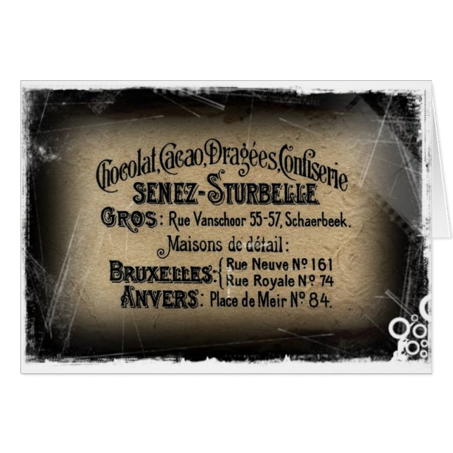 Confección de chocolate (Anverso (Horizontal))