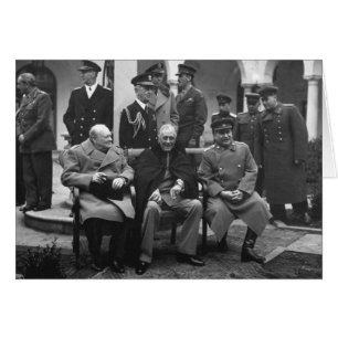 Conferencia de Yalta Roosevelt Stalin Churchill 19