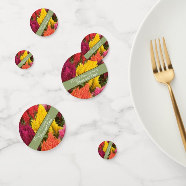 Confeti 29.º aniversario Boda Celosia (Grupo)