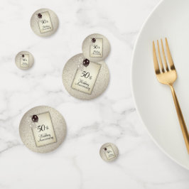 Confeti 50.º Aniversario Boda