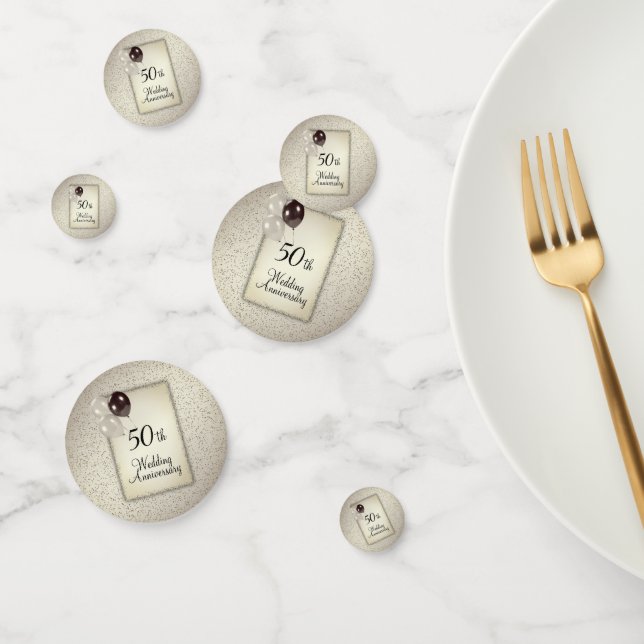 Confeti 50.º Aniversario Boda (Grupo)