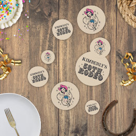 Confeti 50° cumpleaños del Rodeo del Oeste Retro