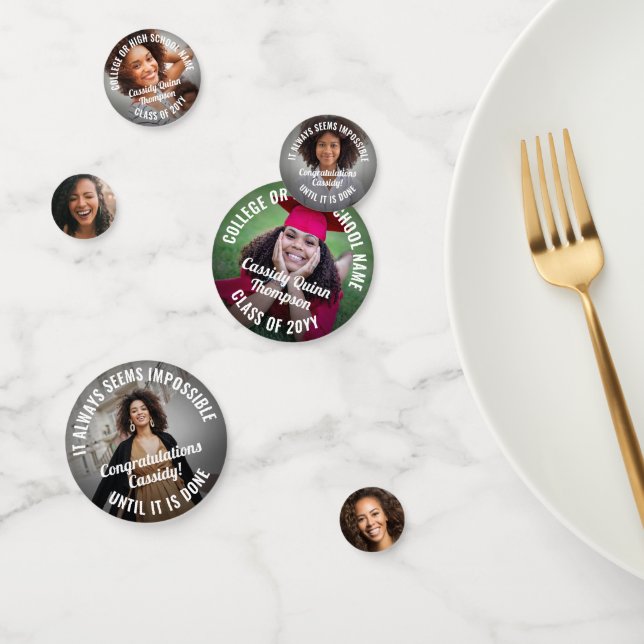 Confeti 6 Foto Graduada Foto Graduada Inspiradora Foto Gra (Grupo)