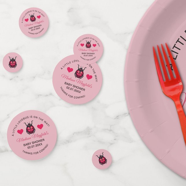 Confeti A Little Love Bug Is On The Way Ladybug (Subido por el creador)