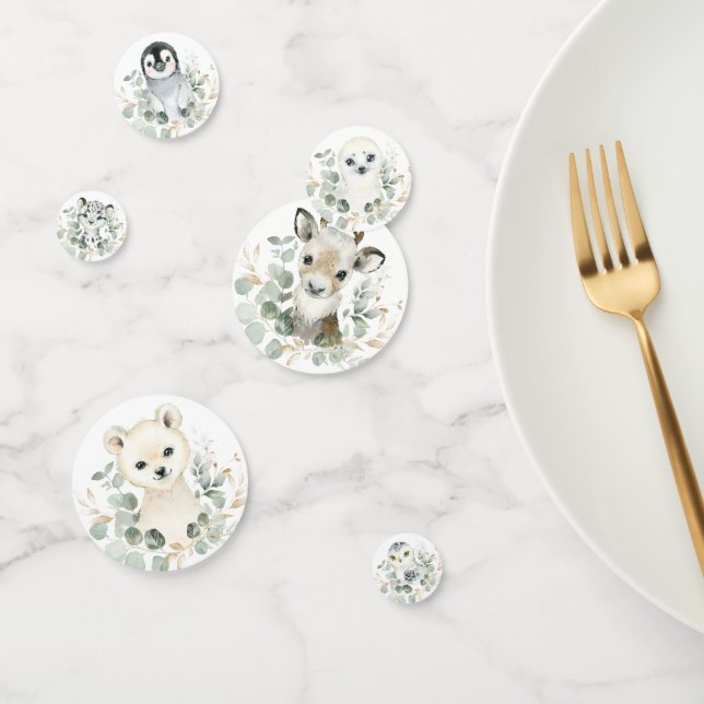 Confeti Agua dulce para invierno en el Ártico (Grupo)