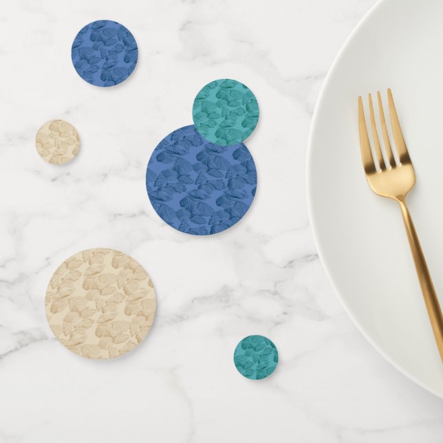 Confeti Agujas marinas en la caja de vinos de arena (Grupo)