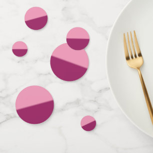 Confeti Amaranth Pink y Amaranth Purple