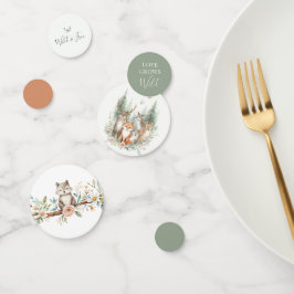 Confeti Amor creciente salvaje y libre