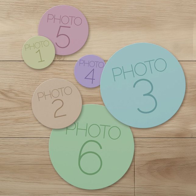 Confeti Añadir 6 fotos y crear las propias (Custom Confetti)