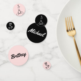 Confeti Anillo de compromiso cuto