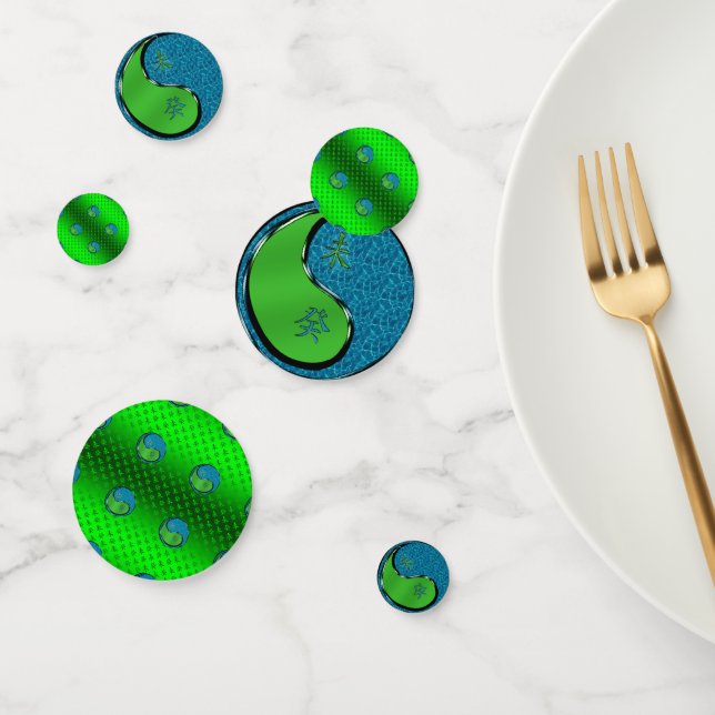 Confeti Año de la cabra de agua (Grupo)