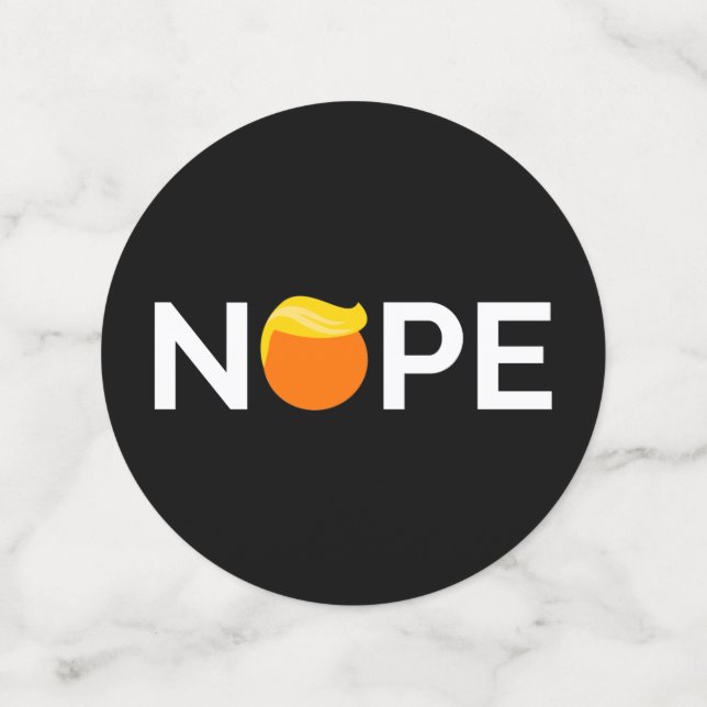 Confeti Anti-Trump - Edición No-Papa (Reverso mediano)