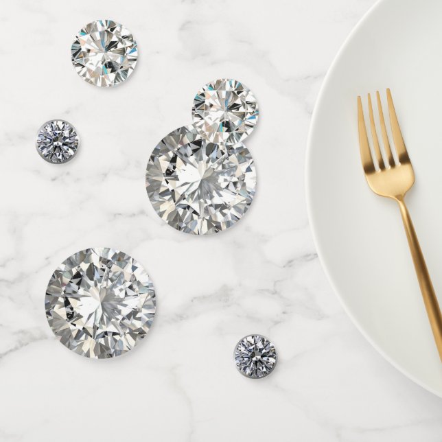 Confeti April Birthstone Diamond Table (Grupo)