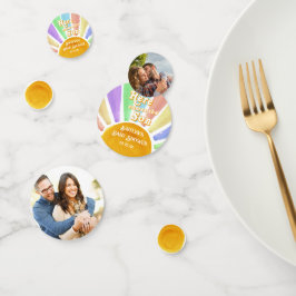 Confeti Aquí Viene La Foto De Baby Shower De Los Niños Ret